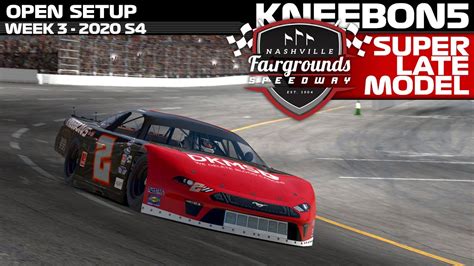 Super Late Model Nashville Fairgrounds Speedway Iracing Youtube