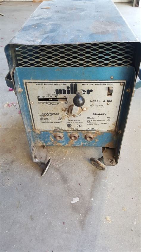 Miller 180 Stick Welder For Sale In Fountain Hills Az Offerup