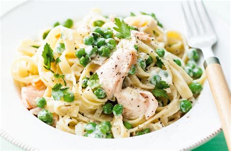 Creamy salmon tagliatelle recipe | GoodtoKnow