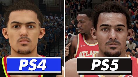 Nba 2k21 Ps5 Vs Ps4 Facegraphicsload Timesgameplay Comparison