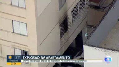 Bom Dia Minas Apartamento Pega Fogo Ap S Explos O Em Bh Globoplay