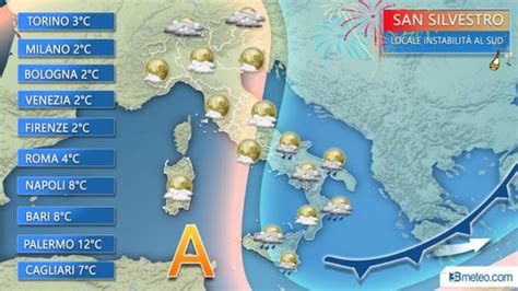 San Silvestro E Capodanno Freddo E Ventoso Al Sud E Medio Basso