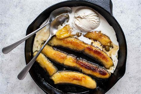 French Caribbean Bananas Flambé Recipe