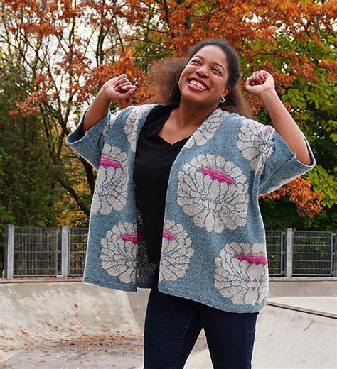 Knit A ‘big Flower’ Sweater Designed By Kaffe Fassett  So Joyful Knithacker