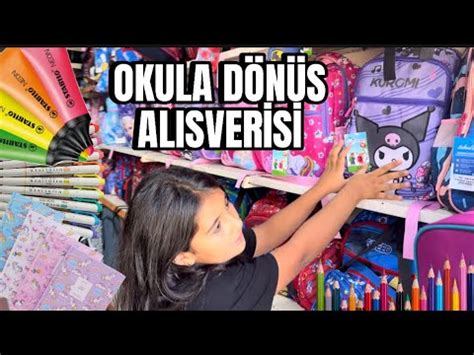 Okula D N Kirtas Ye Ali Ver Vlog Okul Malzemeler Carrefoursa Okul