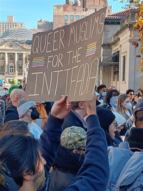 Thousands Joined The Queers For Palestine March In New York City To