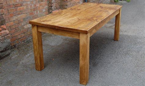 Rustic Plank Dining Table