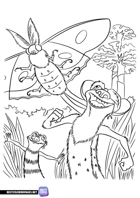 Ice Age coloring pages - Bestcoloringpages.net