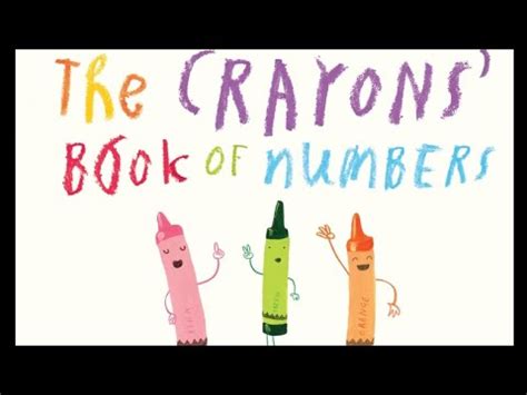 The Crayons Book Of Numbers By Drew Daywalt And Oliver Jeffers Youtube