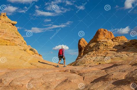 Hike in Utah stock photo. Image of desert, america, background - 277997850