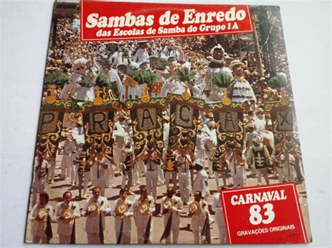 Lp Sambas De Enredo Rio De Janeiro Carnaval 83 Encarte Parcelamento