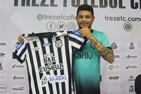 Treze Anuncia A Contrata O Do Atacante Felipe Alves Para Reta Final Da