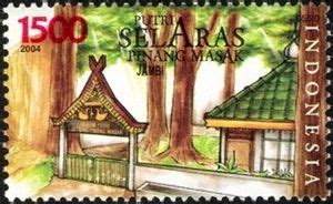 Stamp Indonesian Folktales Putri Selaras Indonesia Folk Tales Mi