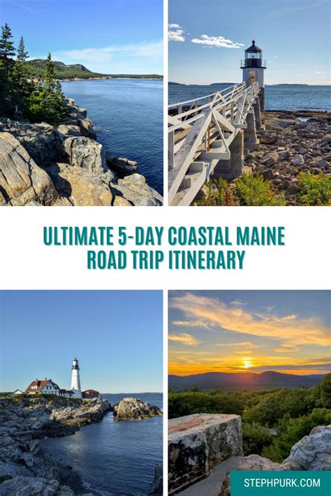 Ultimate Day Coastal Maine Road Trip Itinerary