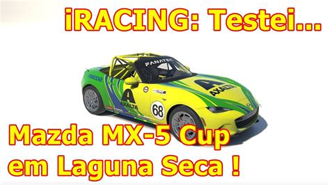 Iracing Top O Multiplayer Comentado Lugar Laguna Seca Mazda Mx