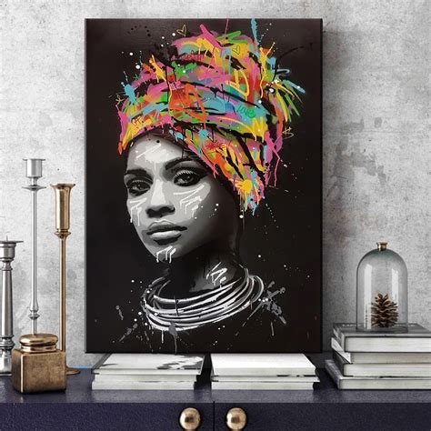 African Woman Canvas Print Wall Art Décor Shop Today Get It Tomorrow