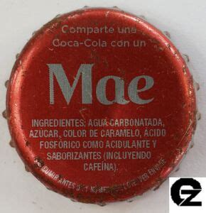 ฝาขวด Coca Cola Mae Coca Cola Femsa de Costa Rica S A คอสตารกาCol