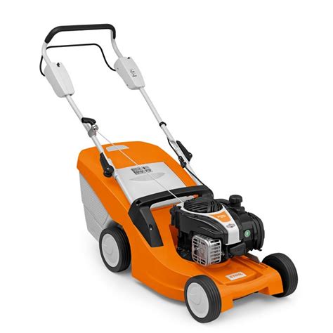 Stihl Rm Pc Benzin Rasenm Her Mit Antrieb Und Mono Komfortlenker