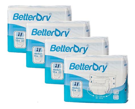 Betterdry L10 Alta Calidad Caja De 60 Pañales Meses Sin Intereses