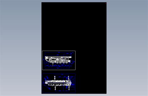 汽车吊图形图纸autocad 2004模型图纸下载 懒石网