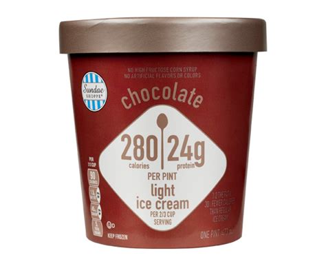 High Protein Ice Cream Pints Assorted Varieties Sundae Shoppe Aldi Us