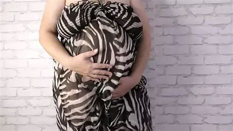 Homemade Stepmommy Secretly Showing To You Her Naked Pregnant Body