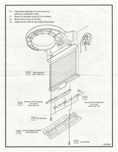 1998 Ford F150 Cabin Air Filter Location: Easy DIY Guide - Fordmasterx