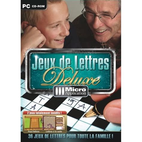 Jeux De Lettres Deluxe Jeu Pc Cdiscount Jeux Vidéo