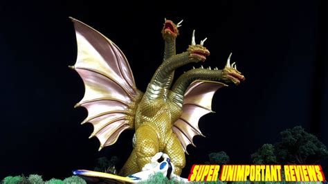 Bandai Vinyl Grand King Ghidorah Rebirth Of Mothra 3 Figure Review