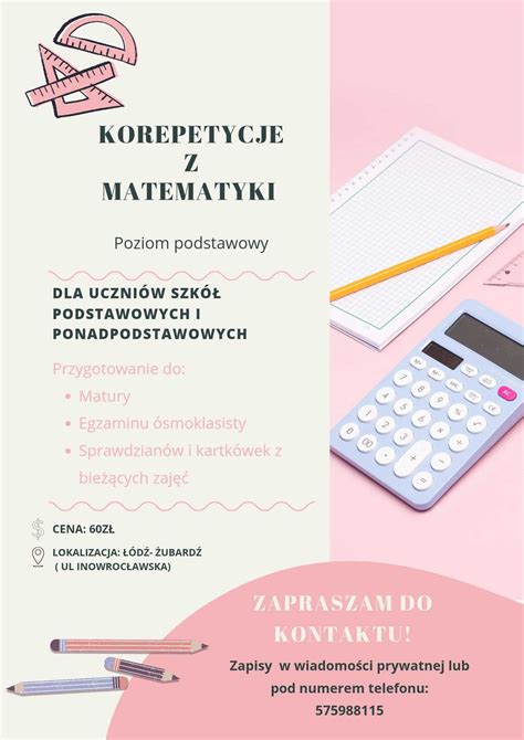 Korepetycje Z Matematyki D Ba Uty Olx Pl