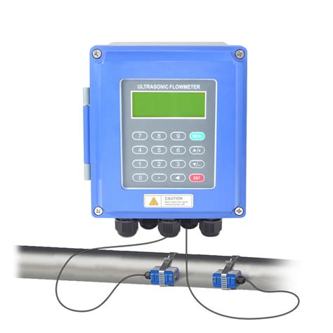 Shanghai Gn High Precision Clamp Type Ultrasonic Flow Meter Wall