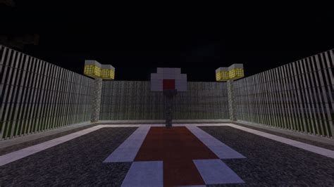 Basketball Court Outdoor Minecraft Map