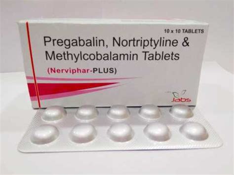 Pregabalin Nortriptyline Methylcobalamin Tablets At Best Price In