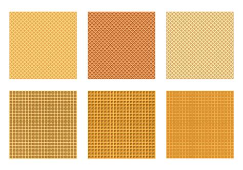 waffle pattern vector art icons  graphics