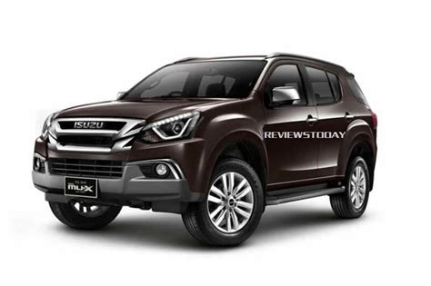 India-spec Isuzu MU-X SUV Unveiled: 10 Quick Facts To Know : ReviewsToday