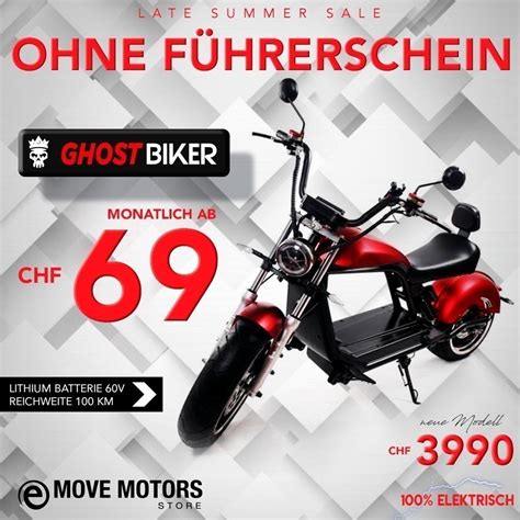 Ghost Biker Roller Elektro Emovemotors Ag