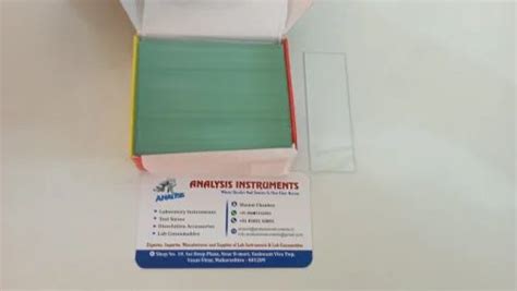 Microscope Glass Slides For Chemical Laboratory Size 75 Mm X 25 Mm At ₹ 70 Pack In Vasai Virar