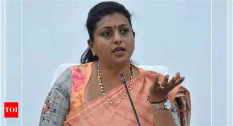 Andhra Pradesh Minister Roja Andhra Pradesh Minister Roja Files A