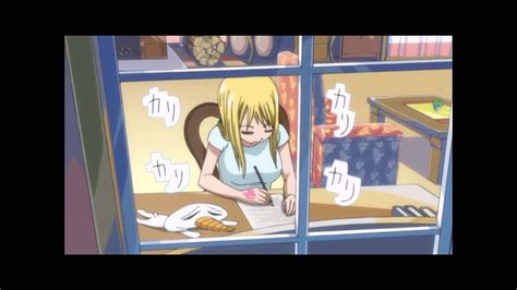 Lucy Getting Ready To Sleep Fairy Tail Episode 42 Youtube