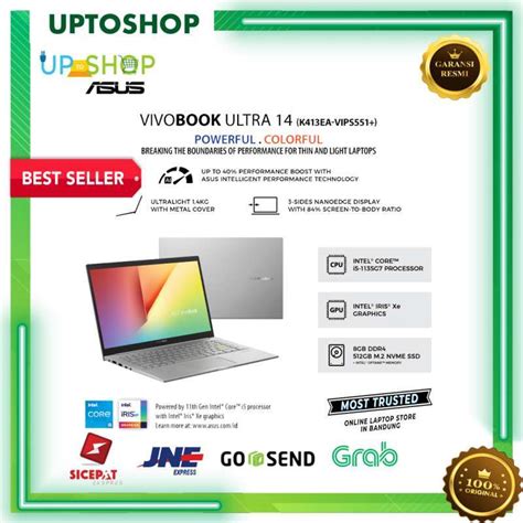 Jual Asus K Ea Vips I G Gb Gb Ssd Fhd Ips Win Di