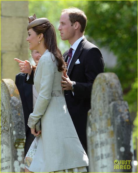 Prince William & Kate Attend Emily McCorquodale's Wedding: Photo ...