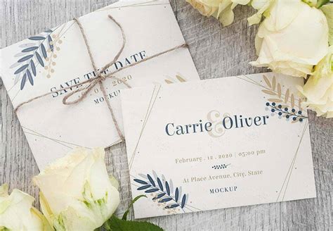 Wedding Save The Date Cards - Print My Wedding Invitations