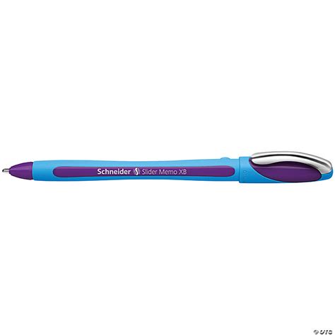 Schneider Slider Memo Ballpoint Pen Viscoglide Ink 1 4 Mm Violet