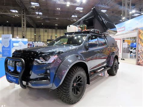 Isuzu D Max Arctic Trucks At Basecamp Concept Shows Its Mettle At Red