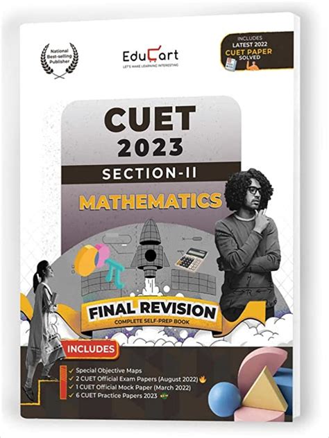 Educart Nta Cuet Ug Mathematics Section Final Revision Book For