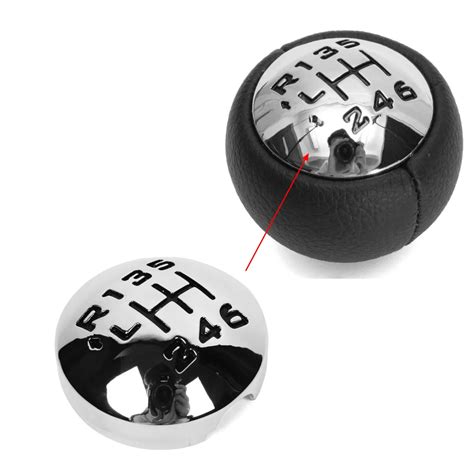 Speed Car Gear Shift Knob Cover Cap For Peugeot