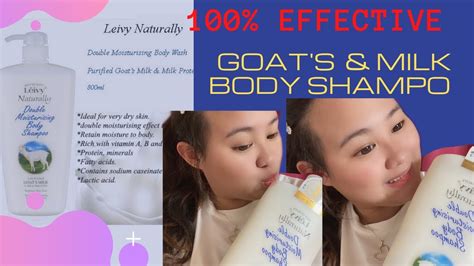 REVIEW GOAT S MILK BODY SHAMPO PRODUCT 100 RECOMMENDED YouTube