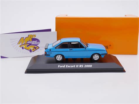 Mrs Modellautos Maxichamps Ford Escort Ii Rs Baujahr