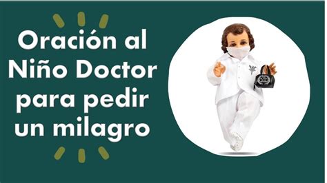 Oraci N Al Ni O Doctor Para Pedir Un Milagro Youtube