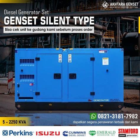 Jual Genset Perkins Kva Kva Stamford Di Lapak Mitra Genset